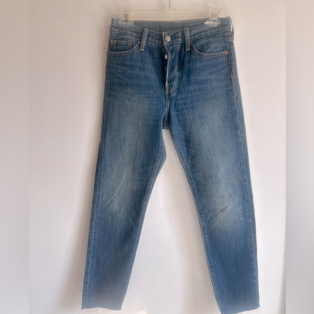 Levi’s white Oak Cone denim jeans Size 26
